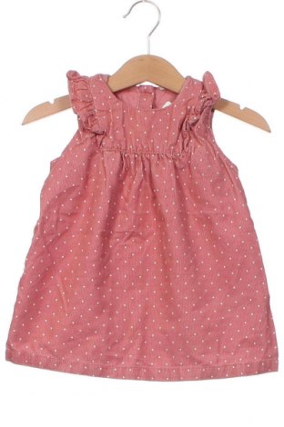 Детска рокля H&M, Размер 9-12m/ 74-80 см, Цвят Розов, Цена 16,18 лв.