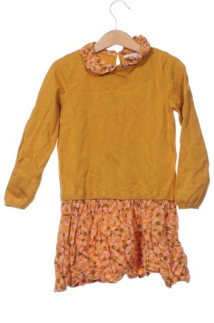 Детска рокля H&M, Размер 4-5y/ 110-116 см, Цвят Жълт, Цена 15,00 лв.