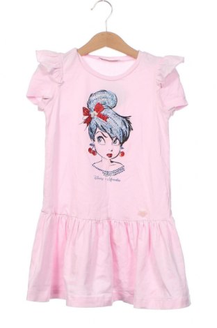 Детска рокля Monnalisa, Размер 4-5y/ 110-116 см, Цвят Розов, Цена 67,19 лв.