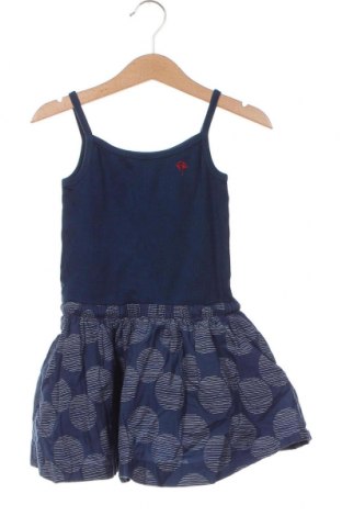 Детска рокля Okaidi, Размер 3-4y/ 104-110 см, Цвят Син, Цена 12,60 лв.