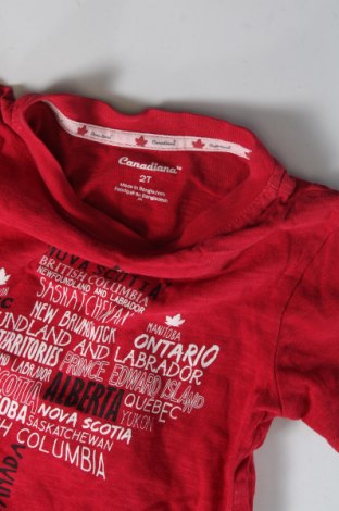 Παιδικό μπλουζάκι, Μέγεθος 18-24m/ 86-98 εκ., Χρώμα Κόκκινο, Τιμή 6,14 €