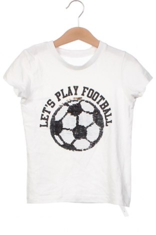 Детска тениска, Размер 3-4y/ 104-110 см, Цвят Бял, Цена 6,48 лв.