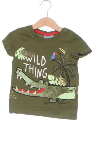 Детска тениска, Размер 18-24m/ 86-98 см, Цвят Зелен, Цена 7,04 лв.