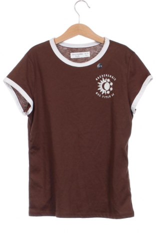 Детска тениска Abercrombie Kids, Размер 13-14y/ 164-168 см, Цвят Кафяв, Цена 30,60 лв.