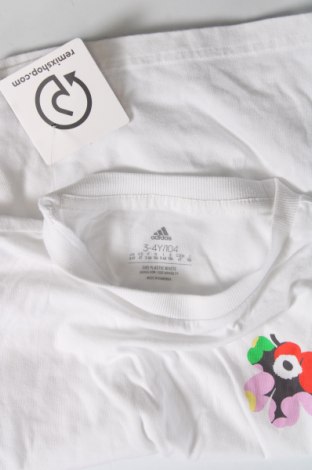 Detské tričko Adidas, Veľkosť 3-4y/ 104-110 cm, Farba Biela, Cena  39,44 €