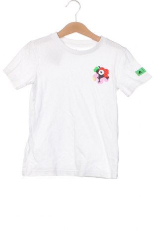 Kinder T-Shirt Adidas, Größe 3-4y/ 104-110 cm, Farbe Weiß, Preis 39,44 €
