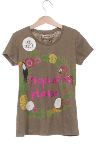 Kinder T-Shirt Desigual, Größe 8-9y/ 134-140 cm, Farbe Grün, Preis 26,29 €