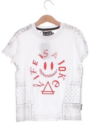 Dziecięcy T-shirt Eleven Paris Little, Rozmiar 7-8y/ 128-134 cm, Kolor Biały, Cena 115,55 zł