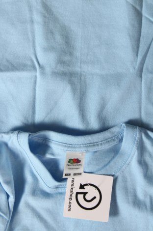 Kinder T-Shirt Fruit Of The Loom, Größe 7-8y/ 128-134 cm, Farbe Blau, Preis € 8,25