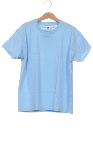Kinder T-Shirt Fruit Of The Loom, Größe 7-8y/ 128-134 cm, Farbe Blau, Preis 5,78 €