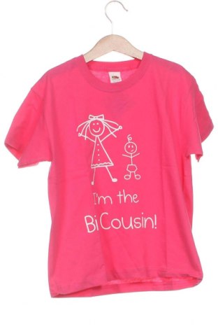 Dziecięcy T-shirt Fruit Of The Loom, Rozmiar 5-6y/ 116-122 cm, Kolor Różowy, Cena 42,65 zł