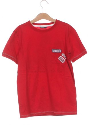 Dziecięcy T-shirt Guess, Rozmiar 7-8y/ 128-134 cm, Kolor Czerwony, Cena 122,61 zł
