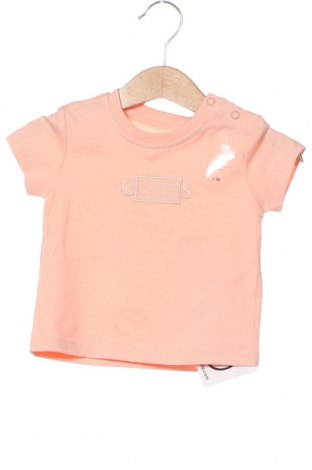 Tricou pentru copii Guess, Mărime 3-6m/ 62-68 cm, Culoare Roz, Preț 66,58 Lei
