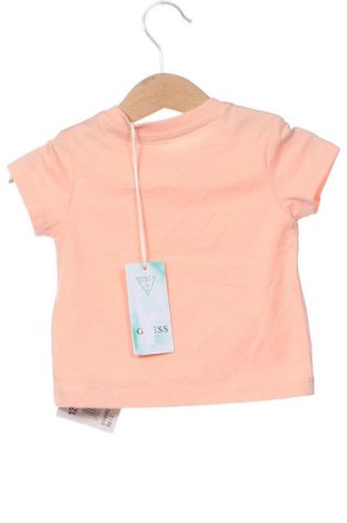 Dziecięcy T-shirt Guess, Rozmiar 3-6m/ 62-68 cm, Kolor Różowy, Cena 68,66 zł