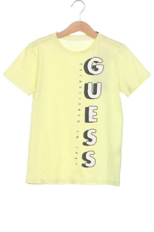 Dziecięcy T-shirt Guess, Rozmiar 7-8y/ 128-134 cm, Kolor Zielony, Cena 104,22 zł
