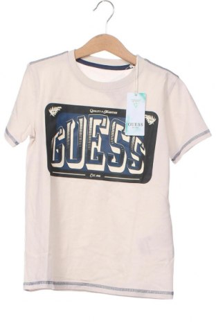 Dziecięcy T-shirt Guess, Rozmiar 7-8y/ 128-134 cm, Kolor Biały, Cena 101,77 zł