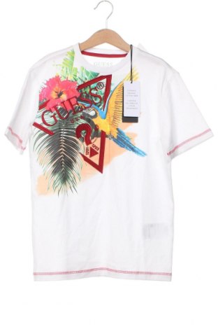 Παιδικό μπλουζάκι Guess, Μέγεθος 7-8y/ 128-134 εκ., Χρώμα Λευκό, Τιμή 23,71 €