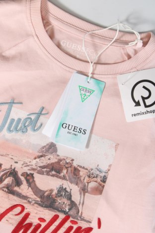 Детска тениска Guess, Размер 7-8y/ 128-134 см, Цвят Розов, Цена 46,00 лв.