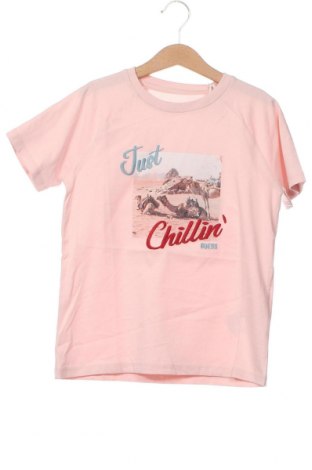 Dziecięcy T-shirt Guess, Rozmiar 7-8y/ 128-134 cm, Kolor Różowy, Cena 104,22 zł