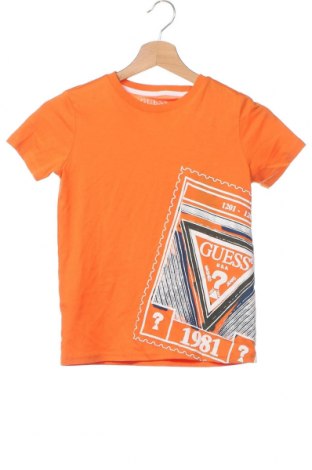Детска тениска Guess, Размер 7-8y/ 128-134 см, Цвят Оранжев, Цена 36,80 лв.