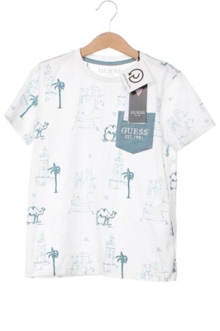 Kinder T-Shirt Guess, Größe 7-8y/ 128-134 cm, Farbe Weiß, Preis 19,68 €