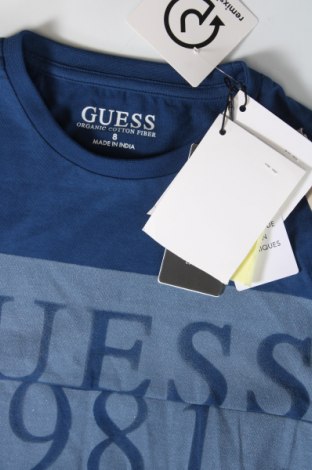 Παιδικό μπλουζάκι Guess, Μέγεθος 7-8y/ 128-134 εκ., Χρώμα Μπλέ, Τιμή 19,68 €