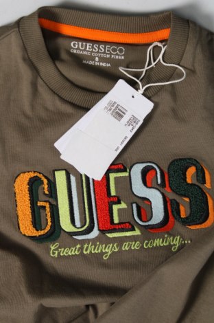 Dziecięcy T-shirt Guess, Rozmiar 7-8y/ 128-134 cm, Kolor Zielony, Cena 101,77 zł