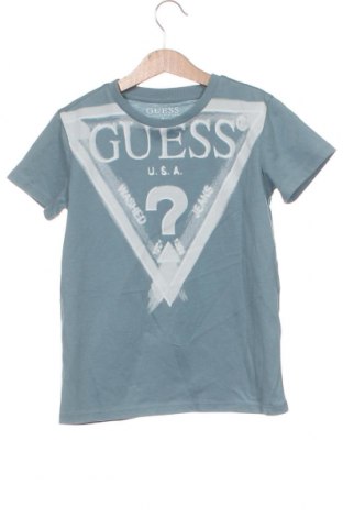 Dziecięcy T-shirt Guess, Rozmiar 7-8y/ 128-134 cm, Kolor Niebieski, Cena 104,22 zł