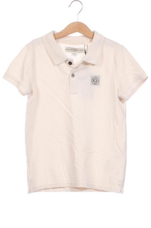 Kinder T-Shirt Guess, Größe 7-8y/ 128-134 cm, Farbe Beige, Preis 20,15 €