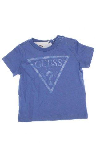 Παιδικό μπλουζάκι Guess, Μέγεθος 3-6m/ 62-68 εκ., Χρώμα Μπλέ, Τιμή 23,71 €