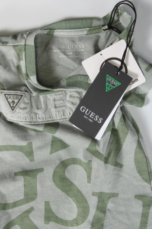 Παιδικό μπλουζάκι Guess, Μέγεθος 3-6m/ 62-68 εκ., Χρώμα Πράσινο, Τιμή 23,71 €
