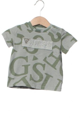 Παιδικό μπλουζάκι Guess, Μέγεθος 3-6m/ 62-68 εκ., Χρώμα Πράσινο, Τιμή 11,86 €
