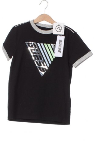 Παιδικό μπλουζάκι Guess, Μέγεθος 7-8y/ 128-134 εκ., Χρώμα Μαύρο, Τιμή 23,71 €