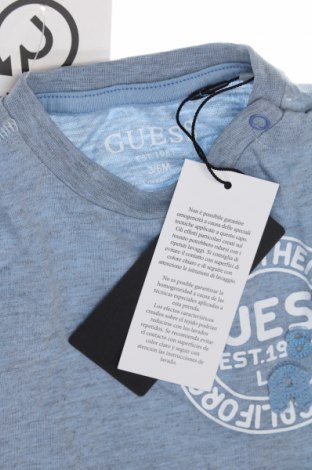 Dětské tričko  Guess, Velikost 3-6m/ 62-68 cm, Barva Modrá, Cena  267,00 Kč