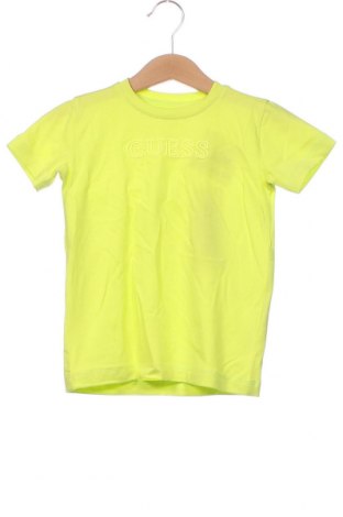 Παιδικό μπλουζάκι Guess, Μέγεθος 18-24m/ 86-98 εκ., Χρώμα Πράσινο, Τιμή 23,71 €