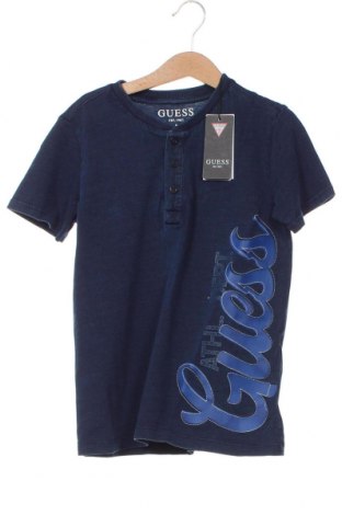 Παιδικό μπλουζάκι Guess, Μέγεθος 7-8y/ 128-134 εκ., Χρώμα Μπλέ, Τιμή 20,15 €