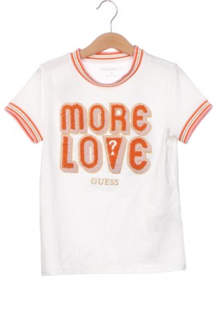 Tricou pentru copii Guess, Mărime 7-8y/ 128-134 cm, Culoare Alb, Preț 102,89 Lei