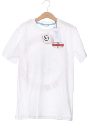 Детска тениска Guess, Размер 7-8y/ 128-134 см, Цвят Бял, Цена 39,10 лв.