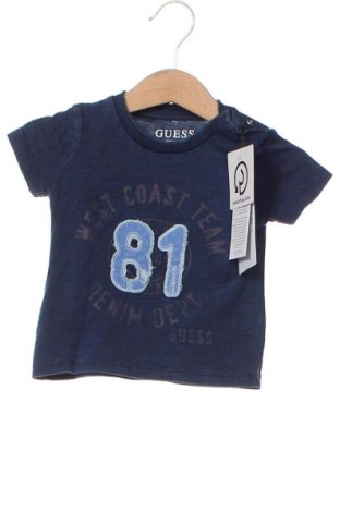 Kinder T-Shirt Guess, Größe 3-6m/ 62-68 cm, Farbe Blau, Preis € 9,48