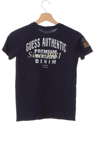Tricou pentru copii Guess, Mărime 7-8y/ 128-134 cm, Culoare Albastru, Preț 102,89 Lei