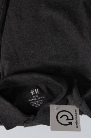 Dziecięcy T-shirt H&M, Rozmiar 6-7y/ 122-128 cm, Kolor Szary, Cena 27,59 zł