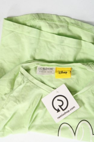 Dziecięcy T-shirt LC Waikiki, Rozmiar 8-9y/ 134-140 cm, Kolor Zielony, Cena 27,59 zł