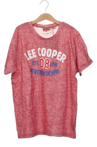 Dziecięcy T-shirt Lee Cooper, Rozmiar 12-13y/ 158-164 cm, Kolor Czerwony, Cena 45,52 zł