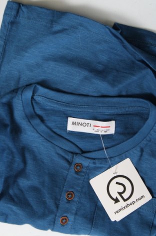 Tricou pentru copii Minoti, Mărime 5-6y/ 116-122 cm, Culoare Albastru, Preț 30,61 Lei
