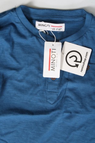 Kinder T-Shirt Minoti, Größe 3-4y/ 104-110 cm, Farbe Blau, Preis 8,18 €
