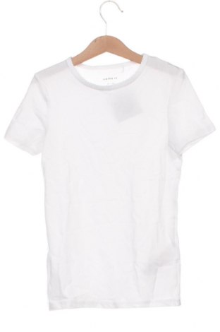 Детска тениска Name It, Размер 8-9y/ 134-140 см, Цвят Бял, Цена 13,20 лв.