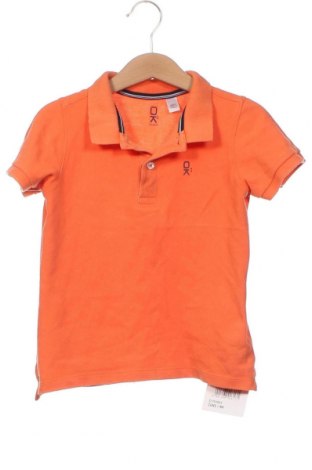Kinder T-Shirt Okaidi, Größe 4-5y/ 110-116 cm, Farbe Orange, Preis 3,68 €