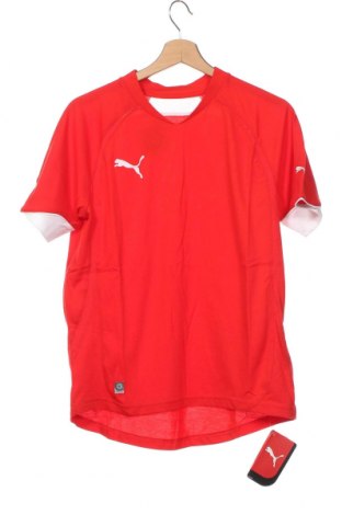 Детска тениска PUMA, Размер 13-14y/ 164-168 см, Цвят Червен, Цена 23,40 лв.