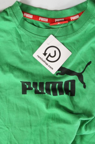 Kinder T-Shirt PUMA, Größe 7-8y/ 128-134 cm, Farbe Grün, Preis 16,37 €