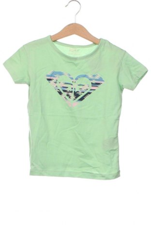 Παιδικό μπλουζάκι Roxy, Μέγεθος 3-4y/ 104-110 εκ., Χρώμα Πράσινο, Τιμή 8,51 €